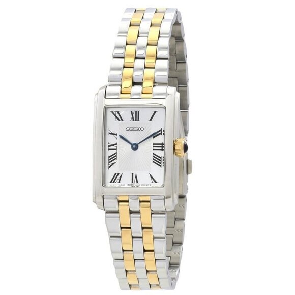 NWT Seiko Fashion Ladies Quartz Steel Authentic Watch - Picture 1 of 4